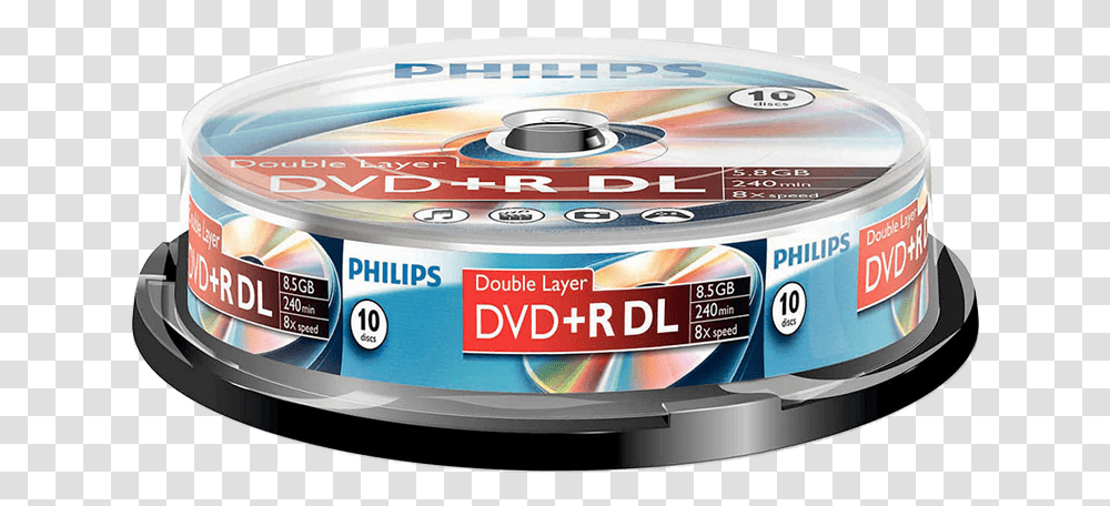 Philips Dvd R Dl Dvd Recordable, Disk, Wristwatch Transparent Png