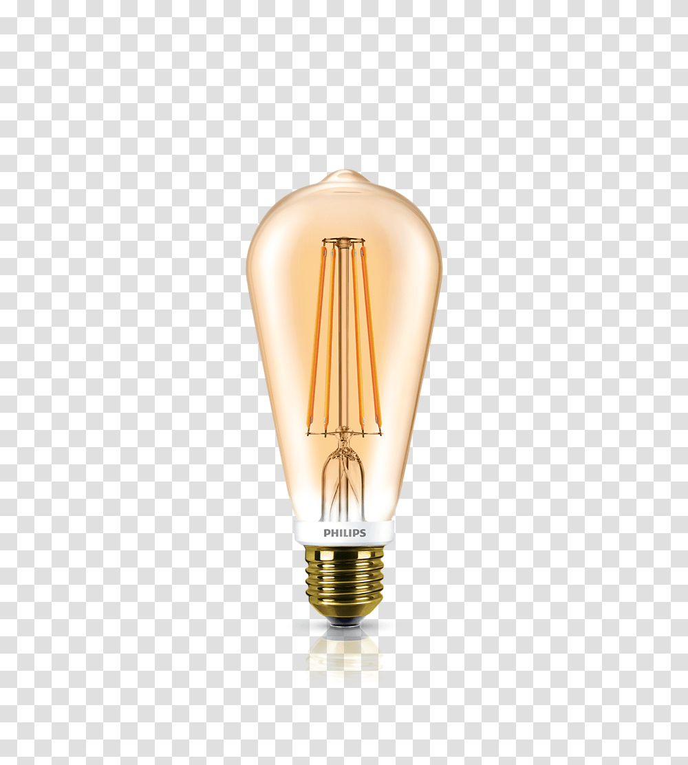 Philips Hue Vintage Bulb, Lamp, Light, Lightbulb Transparent Png