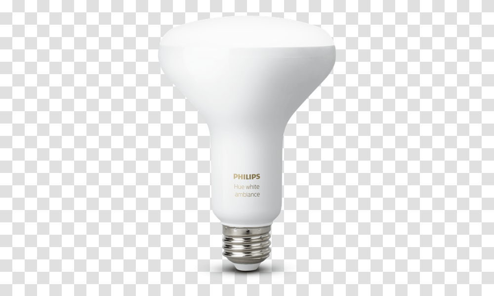 Philips Hue White Ambiance Br30 Single Flood Light Flood Light Bulb, Lightbulb, Lamp Transparent Png