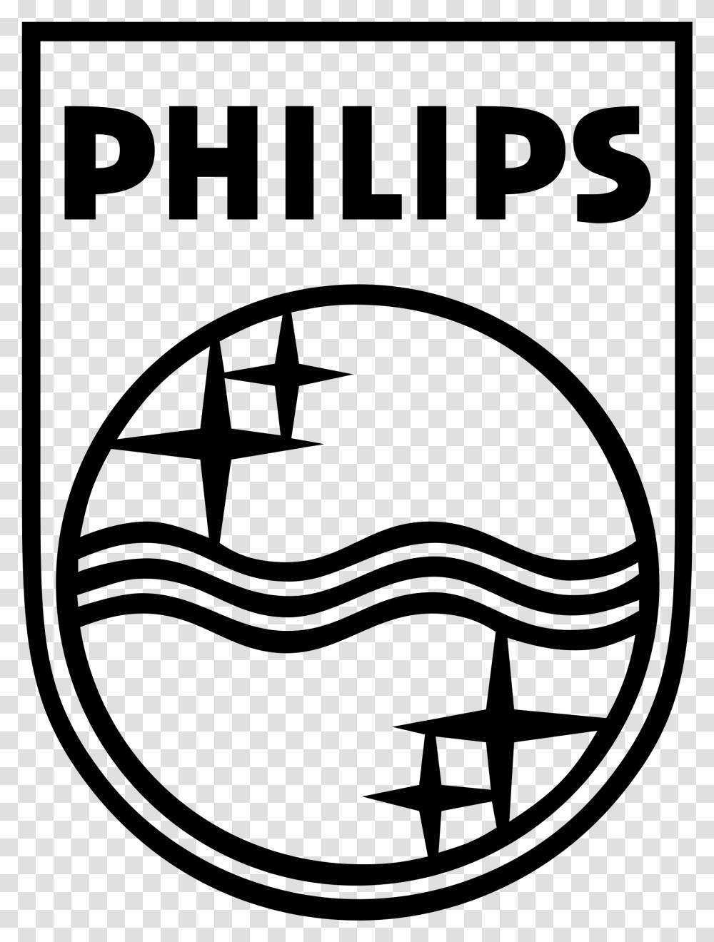 Philips Logo White, Gray, World Of Warcraft Transparent Png