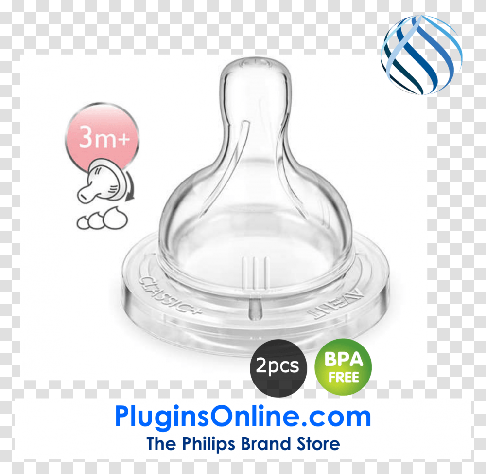 Philips Silicone Teats Variable Flow 3m Baby Bottle, Ashtray, Mixer, Appliance Transparent Png