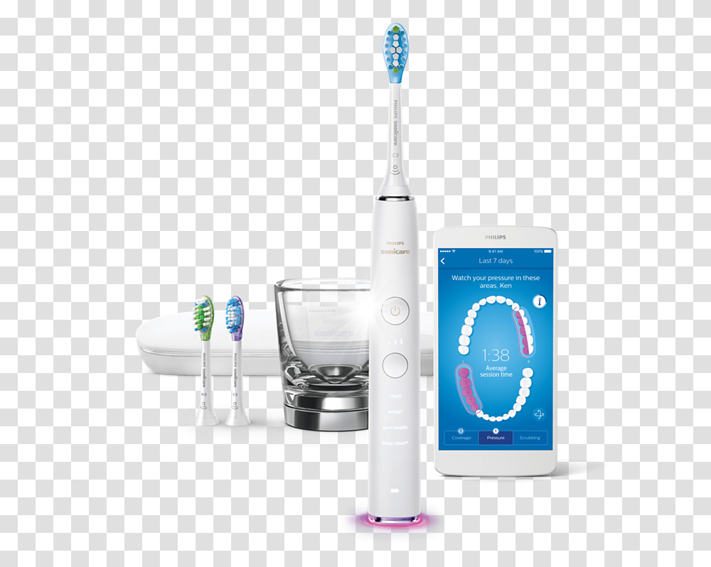Philips Sonicare Diamondclean Smart, Toothbrush, Tool, Mobile Phone, Electronics Transparent Png