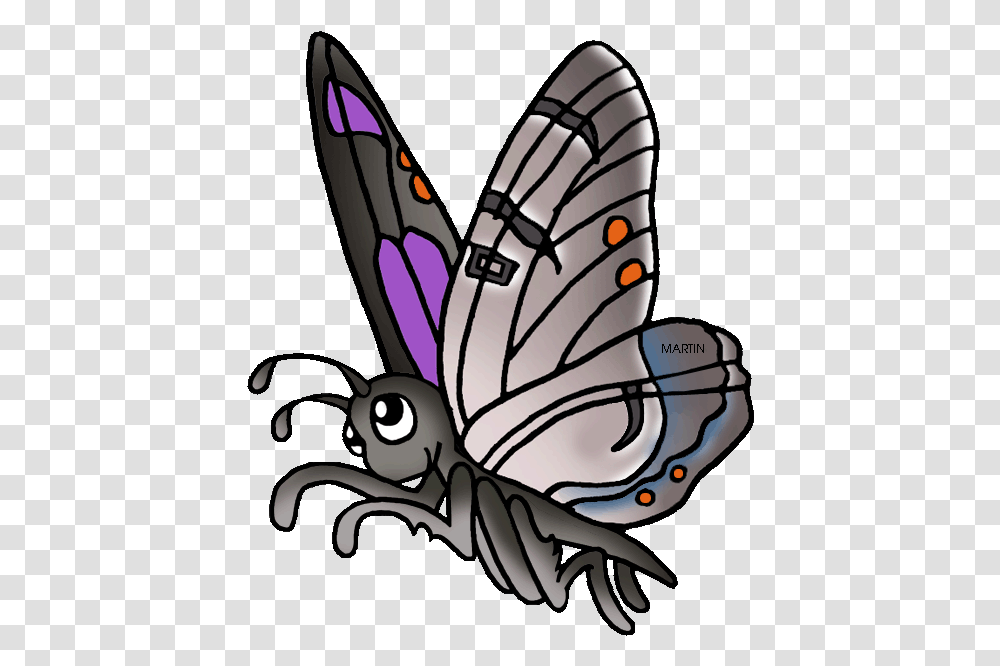 Phillip Martin Clipart Butterfly, Animal, Invertebrate, Insect, Sea Life Transparent Png