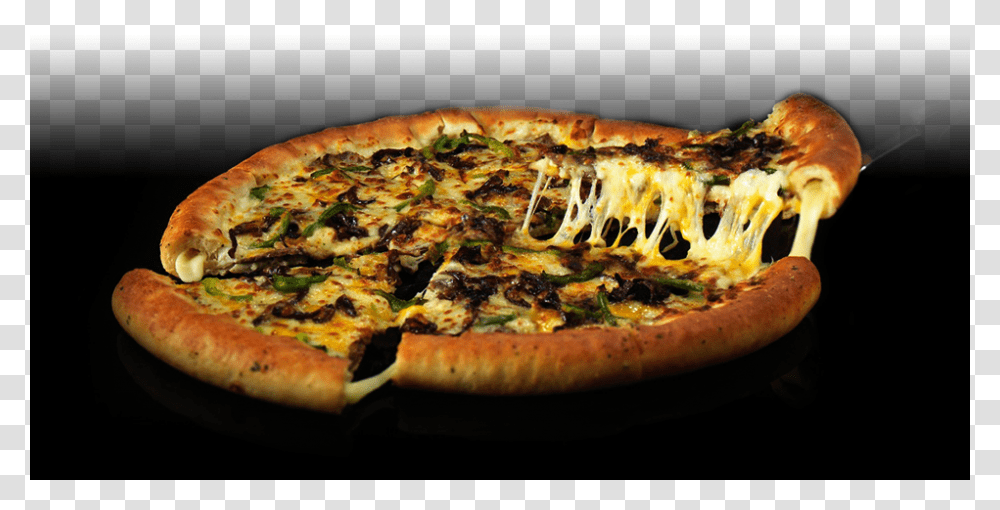 Philly Cheese Pizza Hut, Food Transparent Png