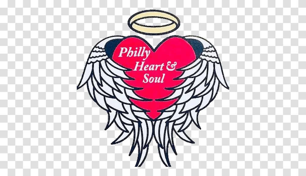 Philly Heart And Soul Automotive Decal, Symbol, Logo, Trademark, Emblem Transparent Png