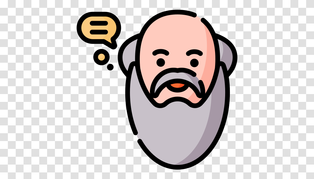 Philosophy Free Vector Icons Designed Iconos Filosofa, Face, Beard, Mustache, Head Transparent Png