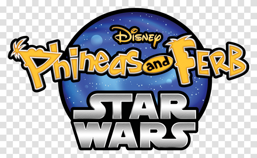 Phineas And Ferb Phineas And Ferb Star Wars Logo Full Disney, Outdoors, Text, Nature, Word Transparent Png