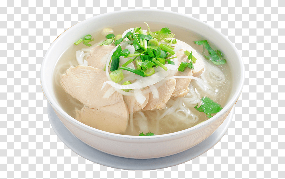 Pho, Bowl, Dish, Meal, Food Transparent Png