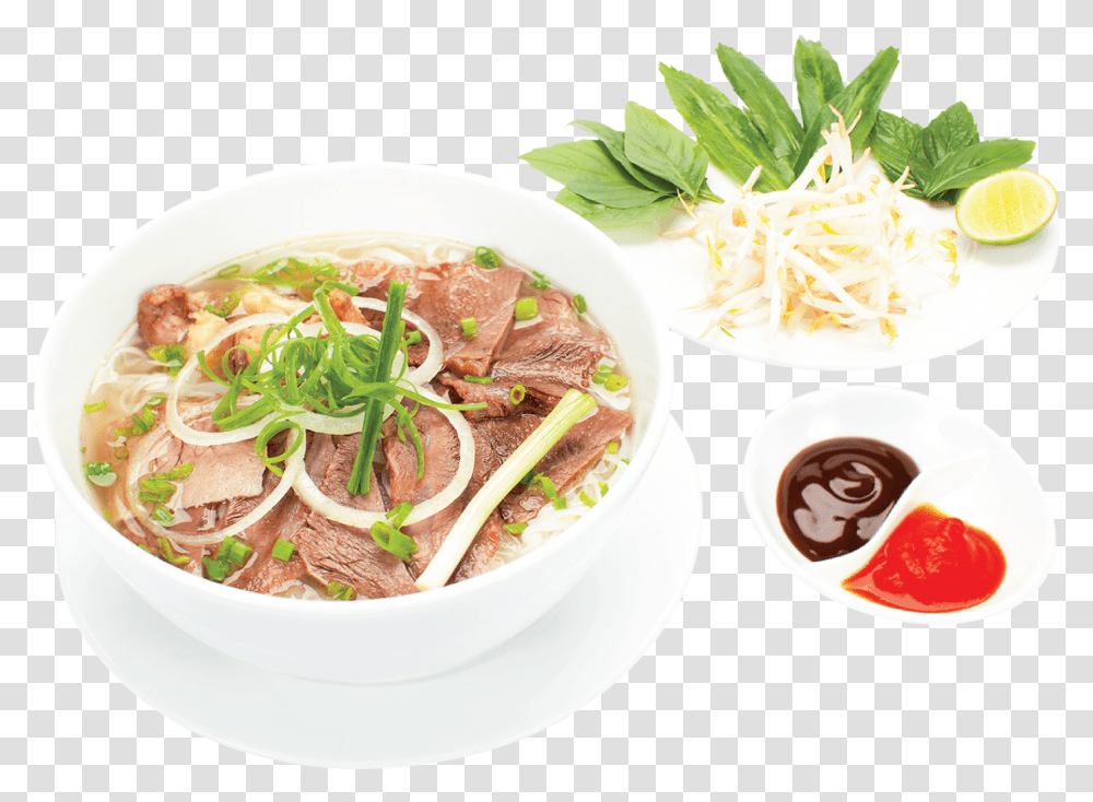 Pho Clipart Ben Thanh Restaurant Soup, Dish, Meal, Food, Bowl Transparent Png