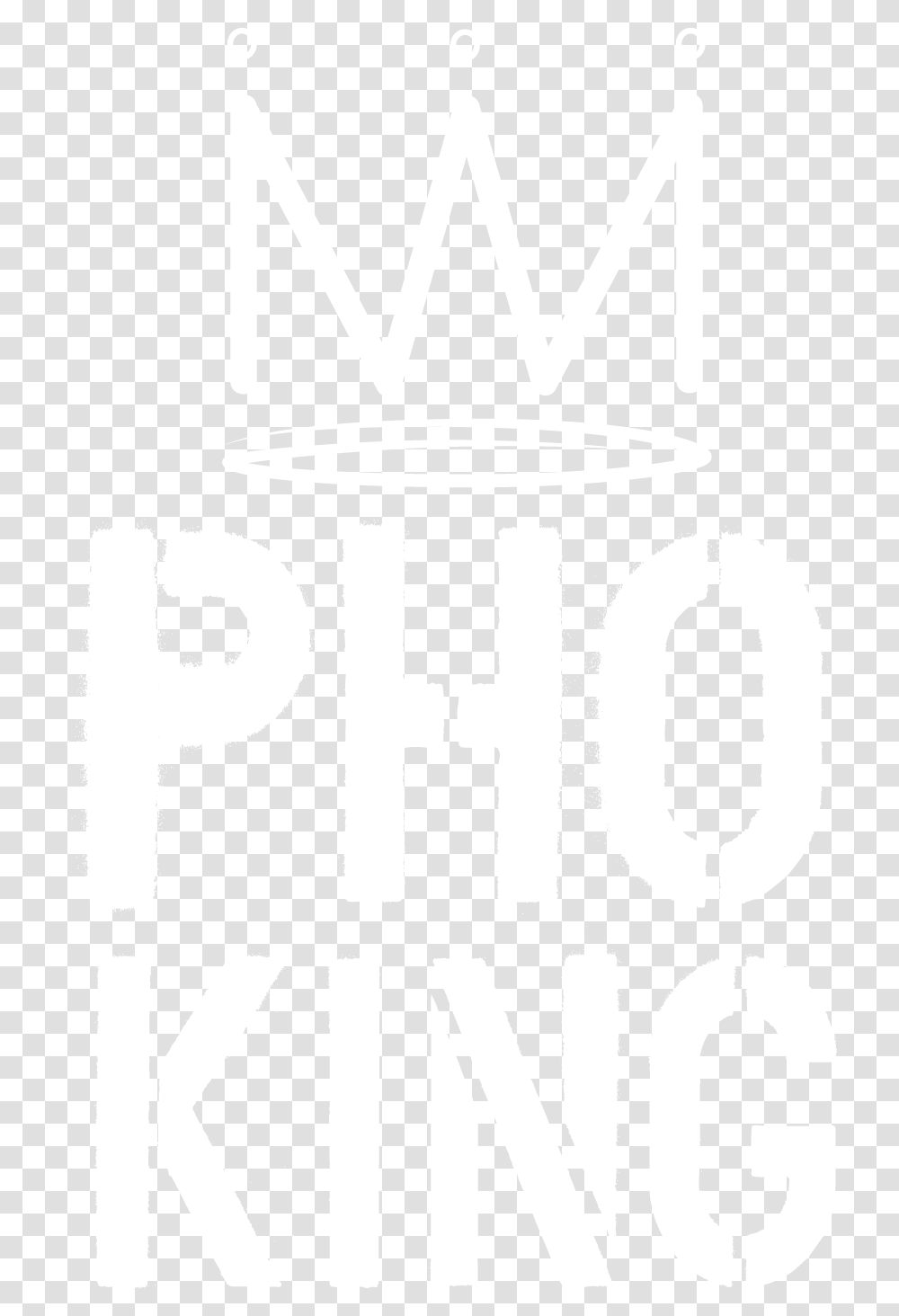 Pho King Logo No Bg Poster, Text, Cross, Symbol, Label Transparent Png