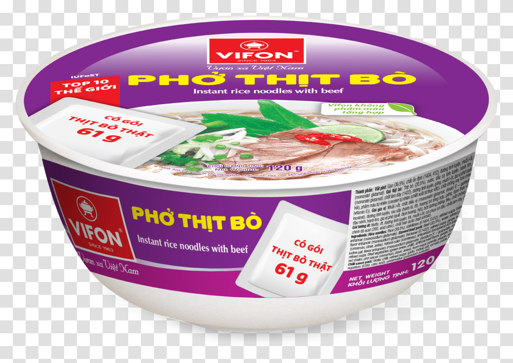 Pho, Label, Bowl, Yogurt, Dessert Transparent Png