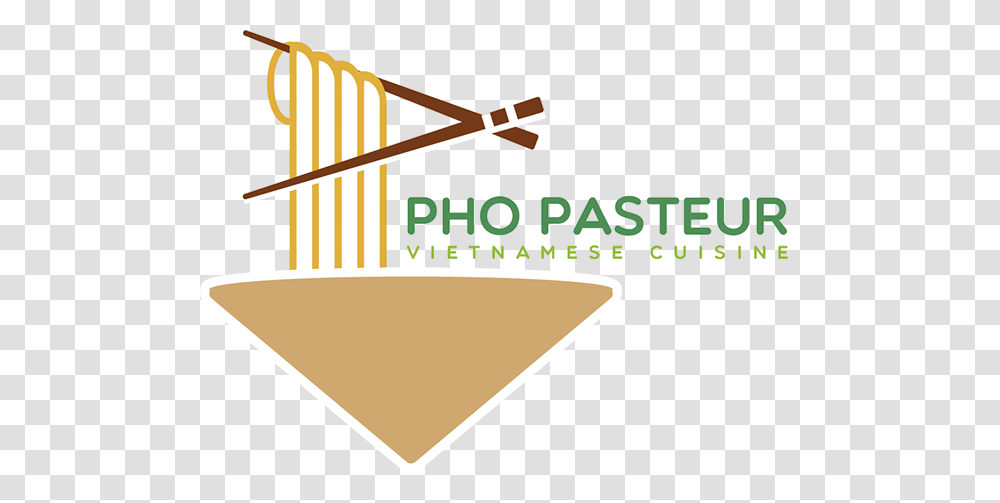 Pho Pasteur Logomark Redesign On Behance, Triangle, Food, Label Transparent Png