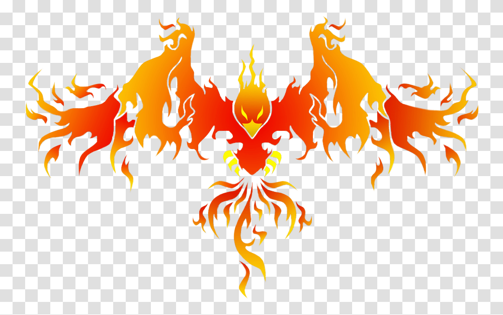 Phoenix Bird 2 Image Flying Phoenix Bird Logo, Fire, Flame, Dragon Transparent Png