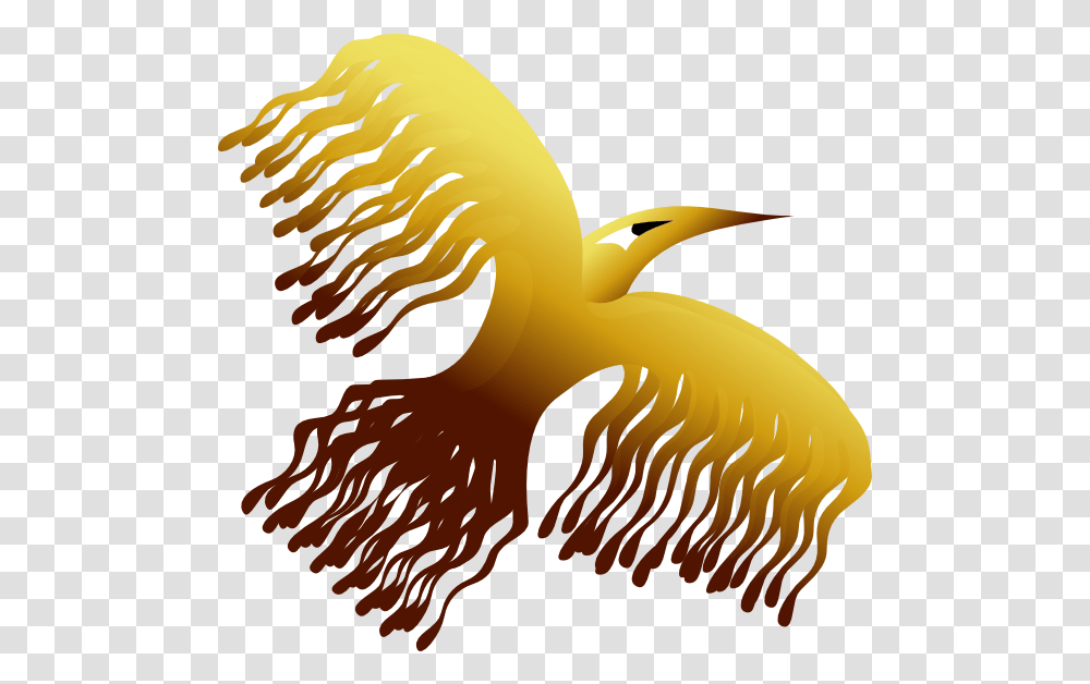 Phoenix Bird Clip Art Phoenix Bird, Banana, Food, Animal, Vulture Transparent Png