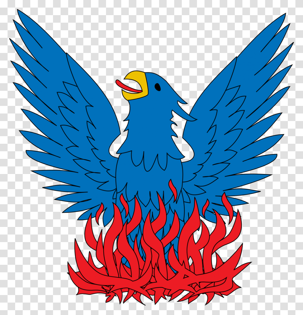Phoenix Bird Phoenix Heraldry, Jay, Animal, Blue Jay, Logo Transparent Png