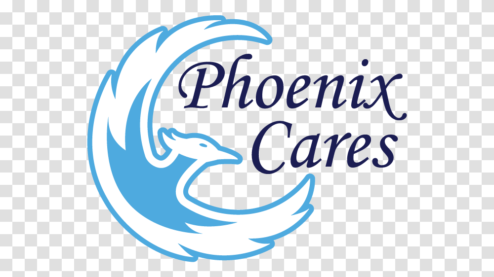 Phoenix Cares Calligraphy, Text, Animal, Sea Life, Hook Transparent Png