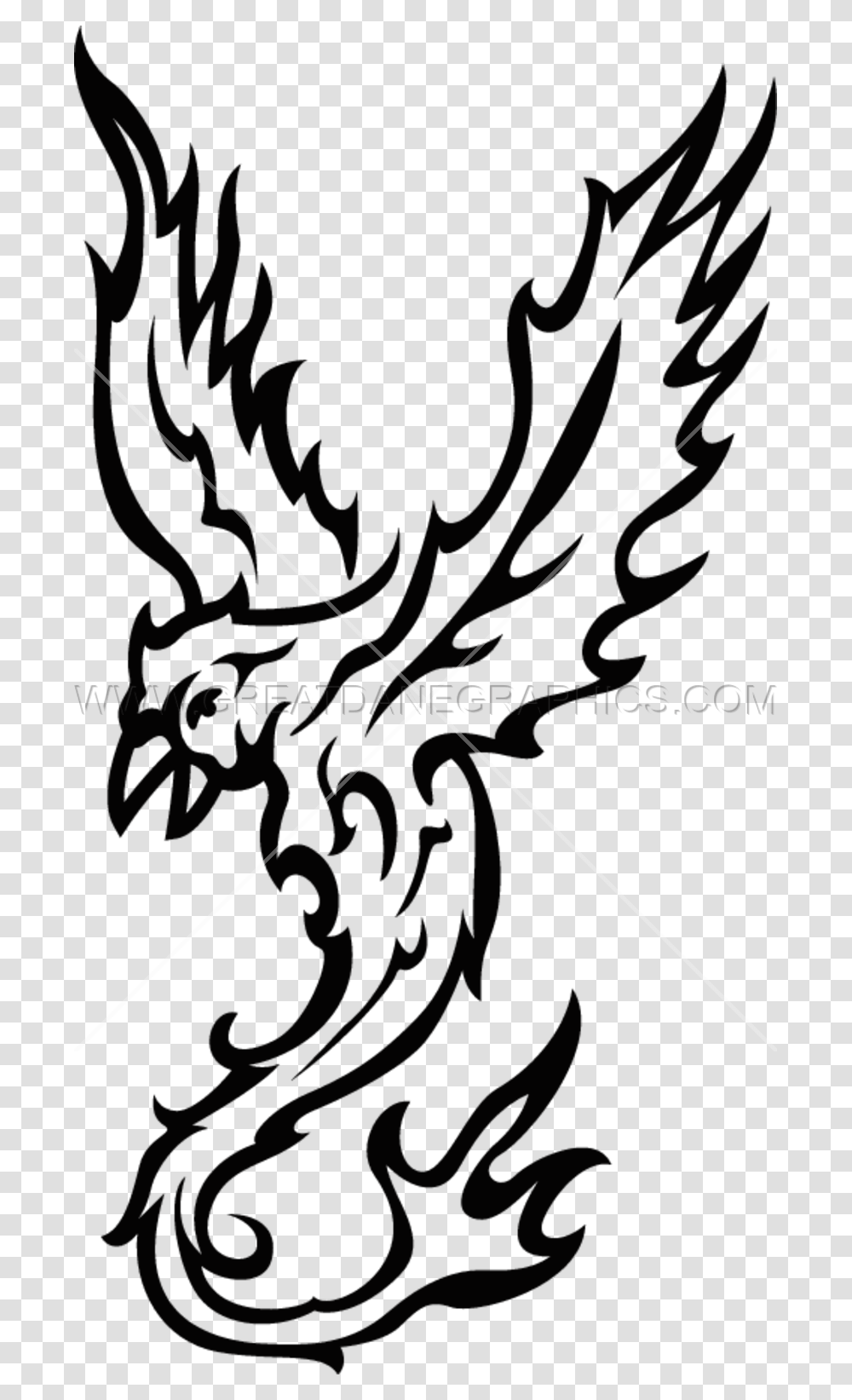 Phoenix Black And White Phoenix, Outer Space, Astronomy, Universe ...