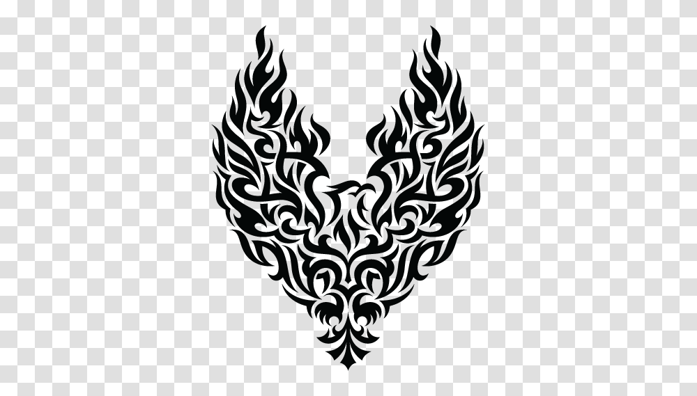 Phoenix Cliparts, Painting, Emblem, Gray Transparent Png