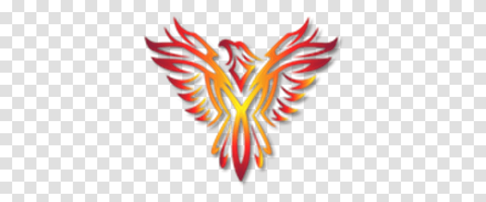 Phoenix Fire Phoenix Logo, Symbol, Trademark, Emblem, Eagle Transparent Png