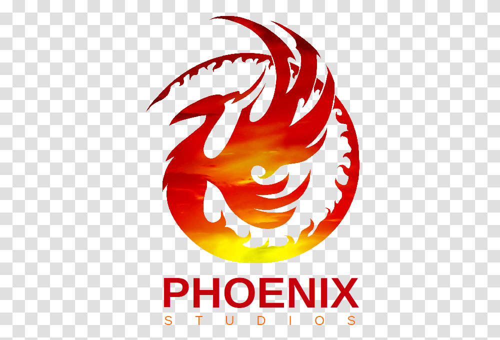 Phoenix Logo 3 Image Phoenix Logo, Poster, Advertisement, Dragon, Mountain Transparent Png