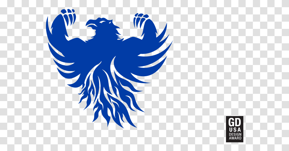 Phoenix Logo Logodix Blue Phoenix Creative Phoenix Logo, Bird, Animal, Symbol, Painting Transparent Png