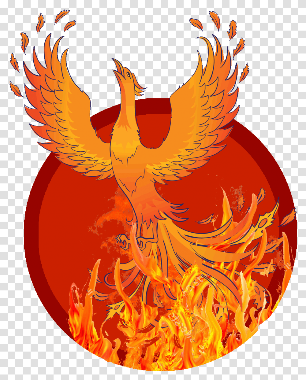 Phoenix Phoenix Bird Logos Gifs, Art, Eagle, Animal, Flame Transparent Png