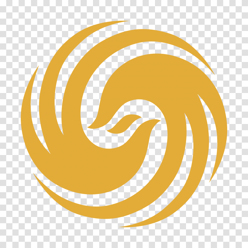 Phoenix Satellite Tv Logo Vector, Trademark, Spiral, Coil Transparent Png