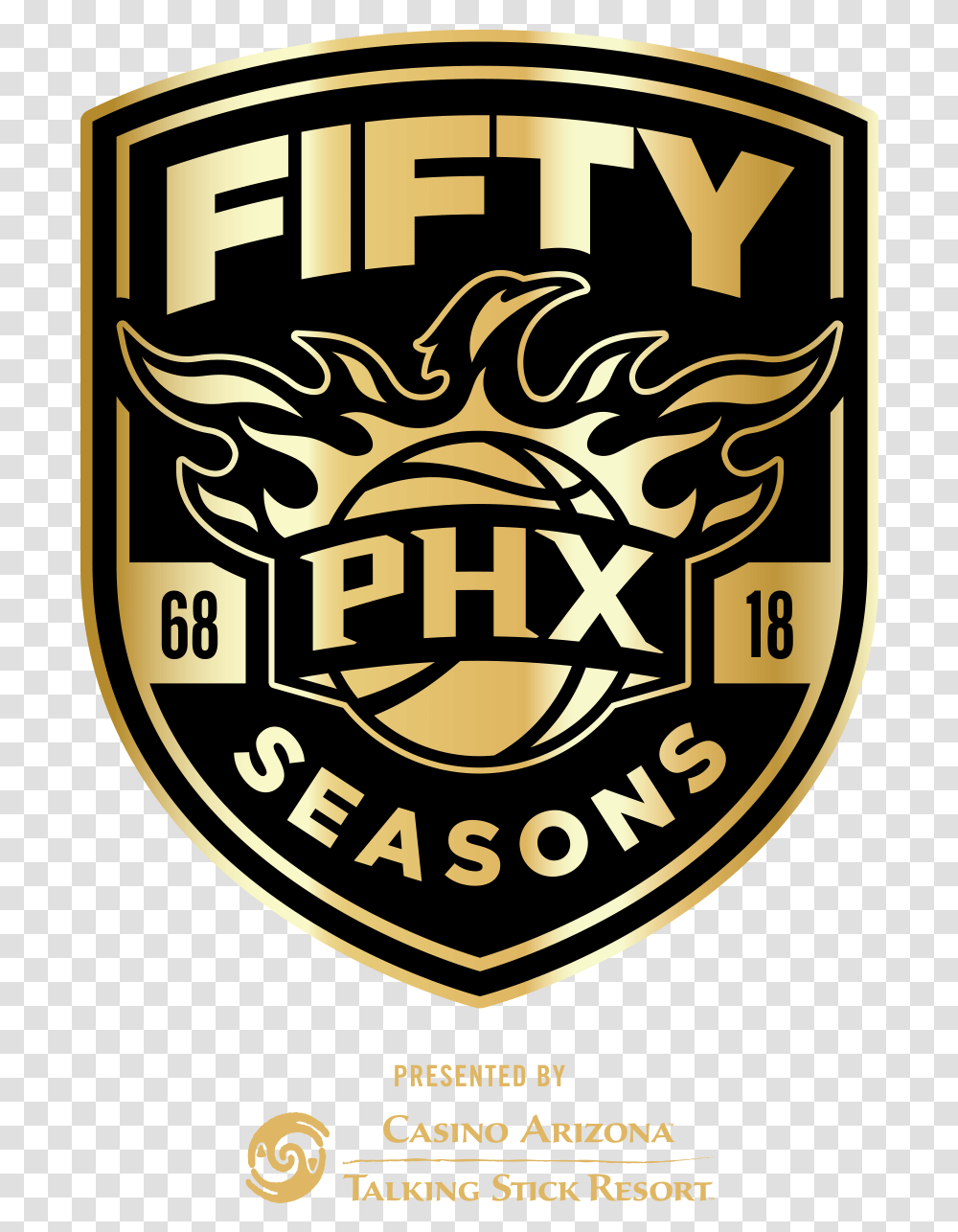 Phoenix Suns Logo Emblem, Trademark, Poster, Advertisement Transparent Png