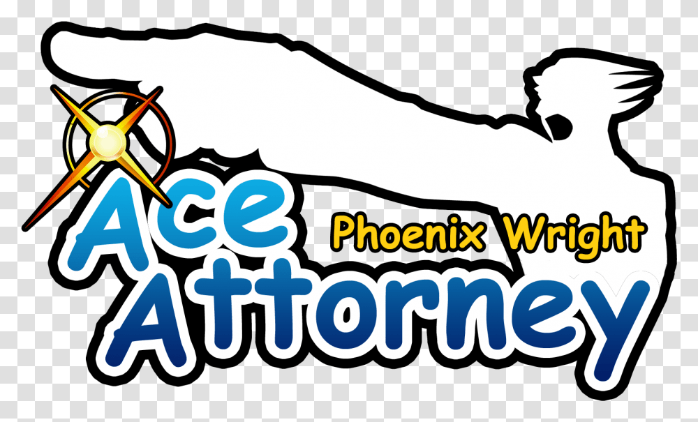 Phoenix Wright Ace Attorney, Logo, Trademark Transparent Png