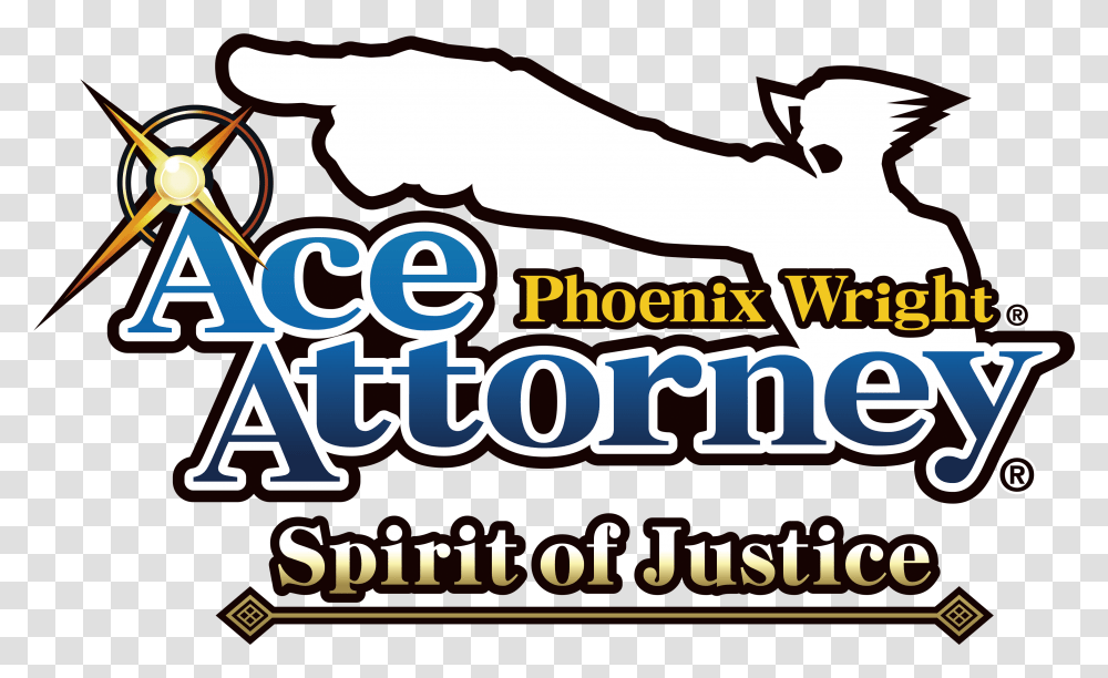 Phoenix Wright Game Gets Release Date Phoenix Wright Ace Attorney Spirit Of Justice Logo, Word, Text, Crowd, Symbol Transparent Png