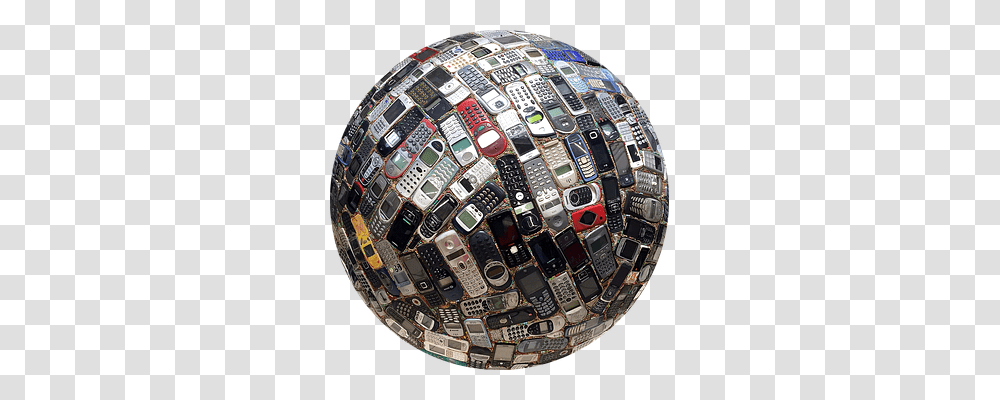 Phone Technology, Sphere, Fisheye, Crystal Transparent Png