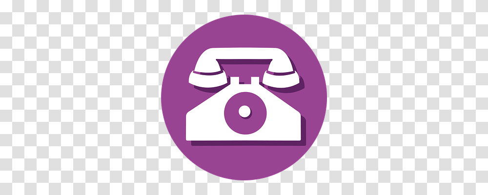 Phone Technology, Logo, Purple Transparent Png