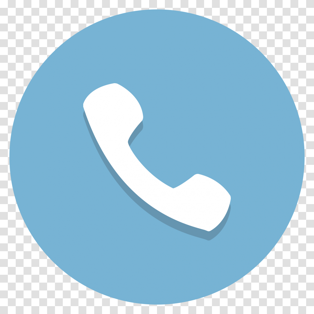 Phone Blue Phone Flat Icon, Outdoors, Nature, Label Transparent Png