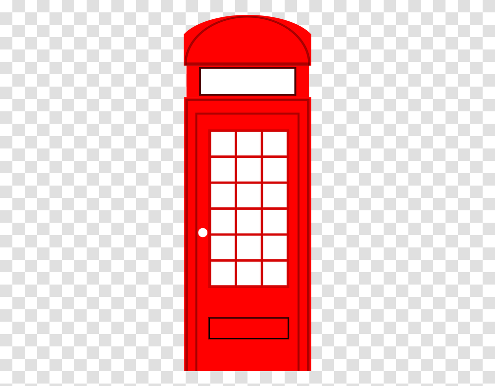 Phone Booth Clipart English, Mailbox, Letterbox Transparent Png