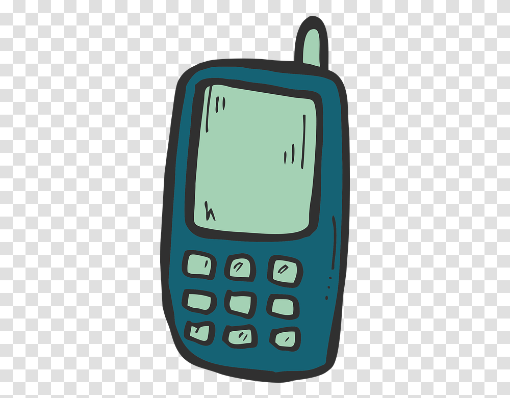 Phone Cartoon Icon Keypad Phone Cartoon, Electronics, Mobile Phone, Cell Phone Transparent Png