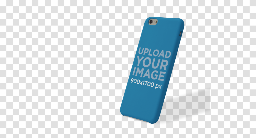 Phone Case Mockup Of An Iphone 6 Leaning Over A Mobile Iphone, Electronics, Mobile Phone, Cell Phone Transparent Png