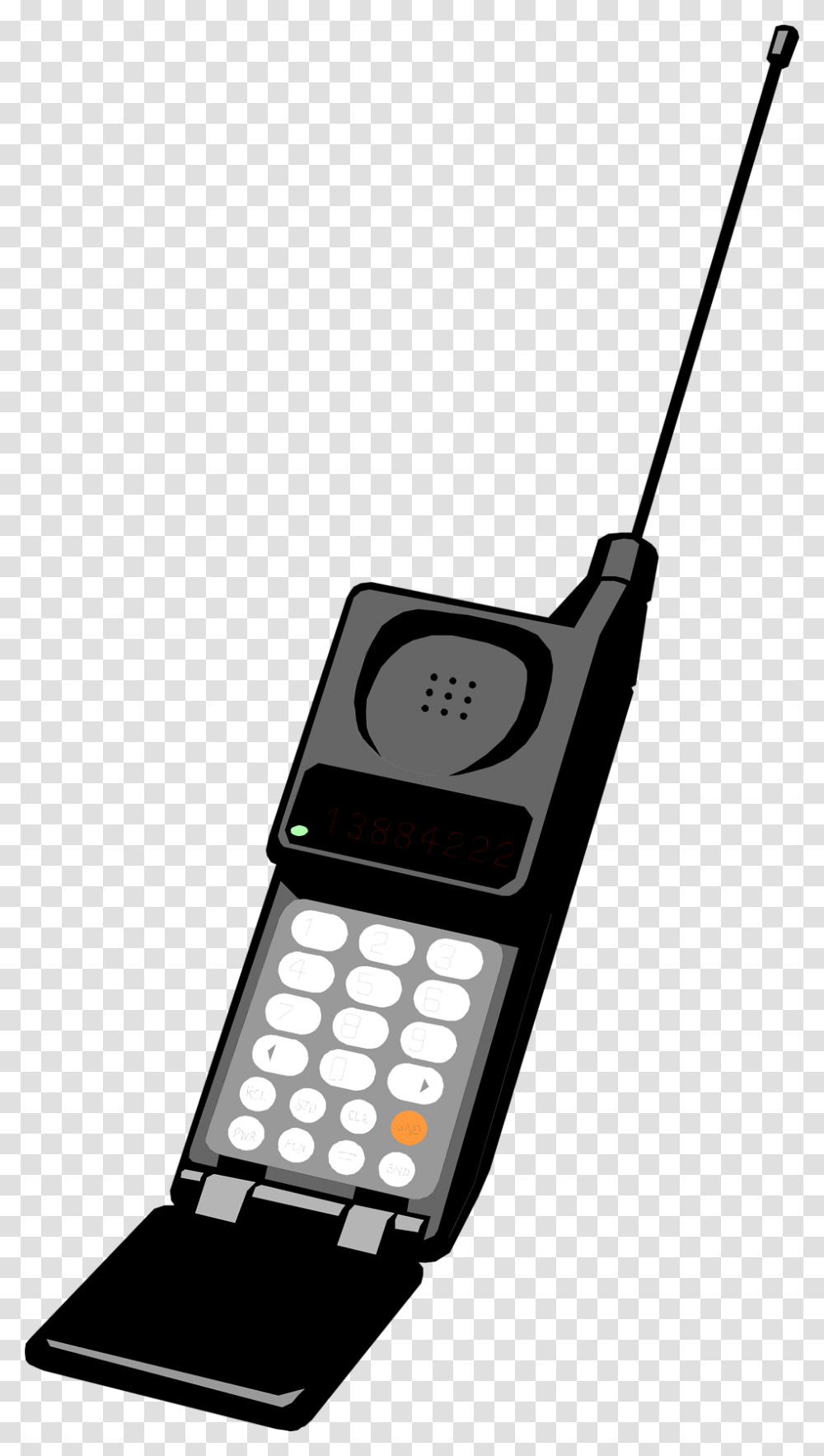 Phone Cell Free Stock Photo Illustration Of Satellite Cell Phone Clip Art, Electronics, Calculator, Mobile Phone Transparent Png
