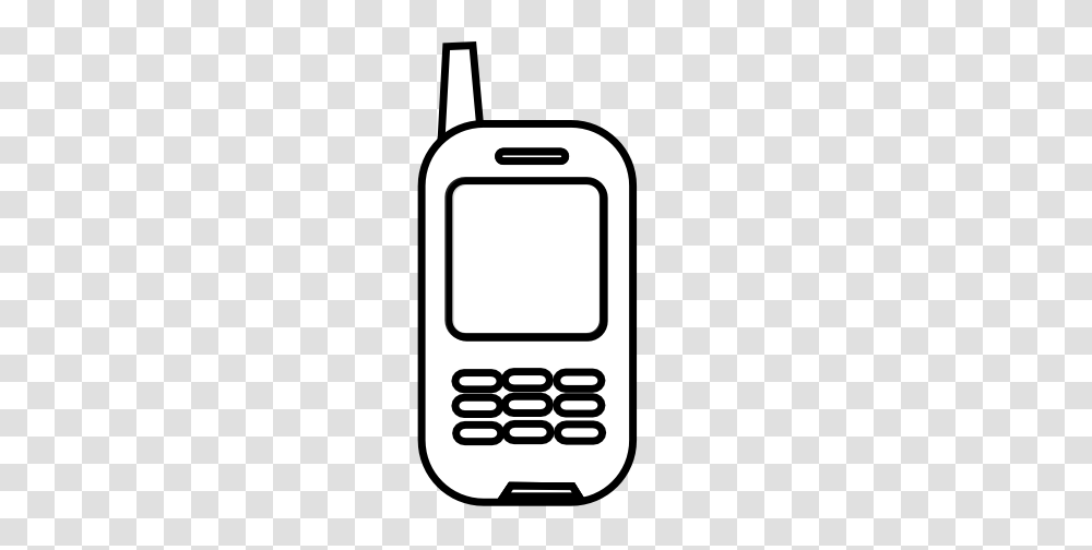 Phone Clip Art Black And White, Electronics, Mobile Phone, Cell Phone, Gas Pump Transparent Png