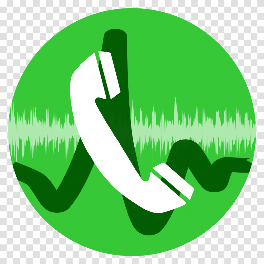 Phone Clipart Please Call Phone Call Gif, Green, Logo, Symbol, Trademark Transparent Png
