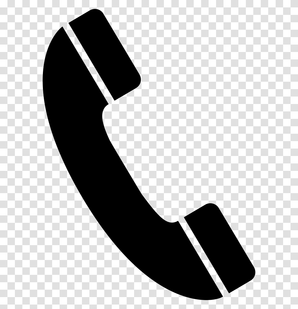 Phone Contact Phone Icon Black, Stencil, Hand, Tool Transparent Png