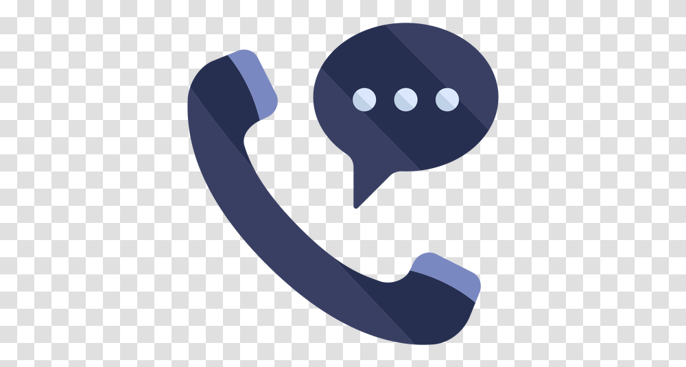 Phone Conversation Flat Icon & Svg Vector File Language, Label, Text, Clothing, Axe Transparent Png