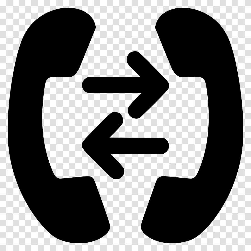 Phone Conversation Icon Free Download, Stencil, Hammer, Tool Transparent Png