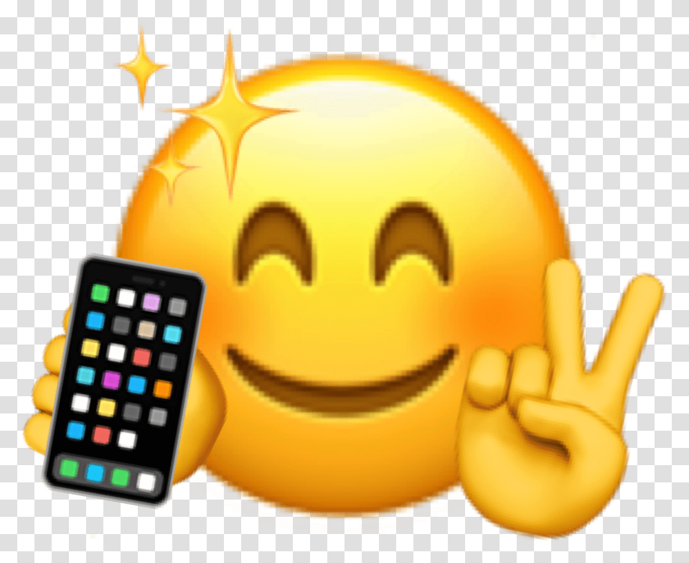 Phone Emoji Image By Arianacomp, Mobile Phone, Electronics, Plant, Toy Transparent Png