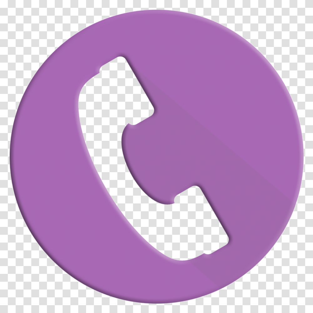 Phone Icon Cape Breton Transition House Dot, Text, Number, Symbol, Purple Transparent Png