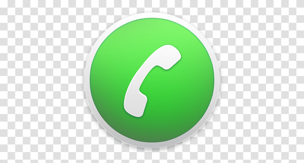 Phone Icon Logo Telephone Icon Mac Os, Symbol, Trademark, Recycling Symbol, Tennis Ball Transparent Png