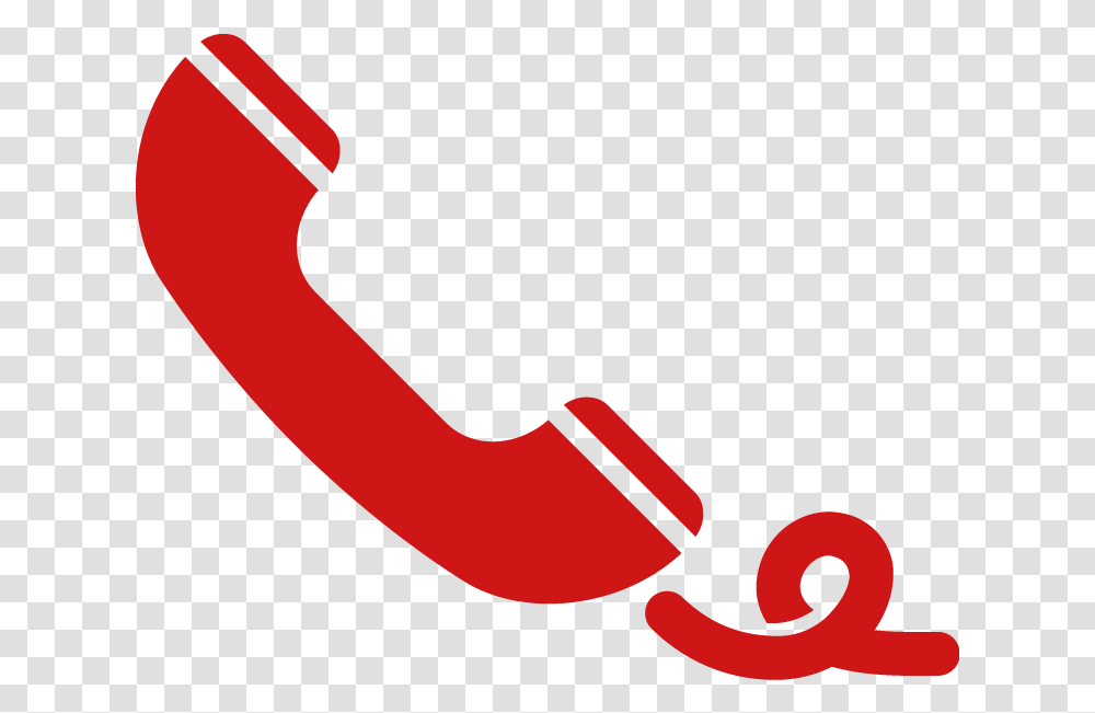 Phone Icon Red Image, Smoke Pipe, Text, Hand, Symbol Transparent Png