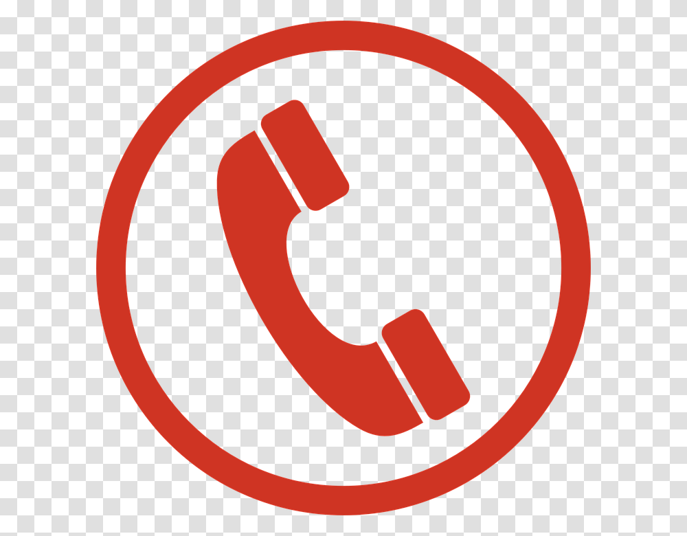Phone Icon Red Phone Clipart, Number, Alphabet Transparent Png