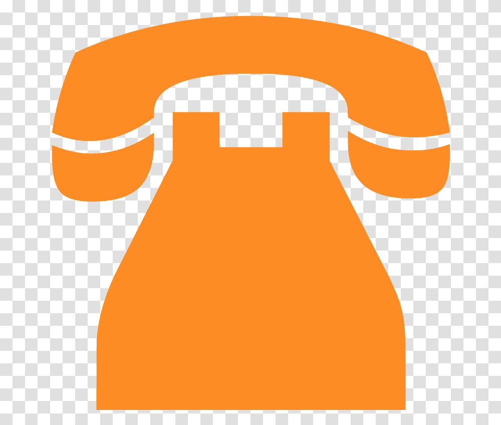Phone Icon Silhouette Clipart Of Telephone Symbol, Axe, Tool, Cylinder, Sack Transparent Png