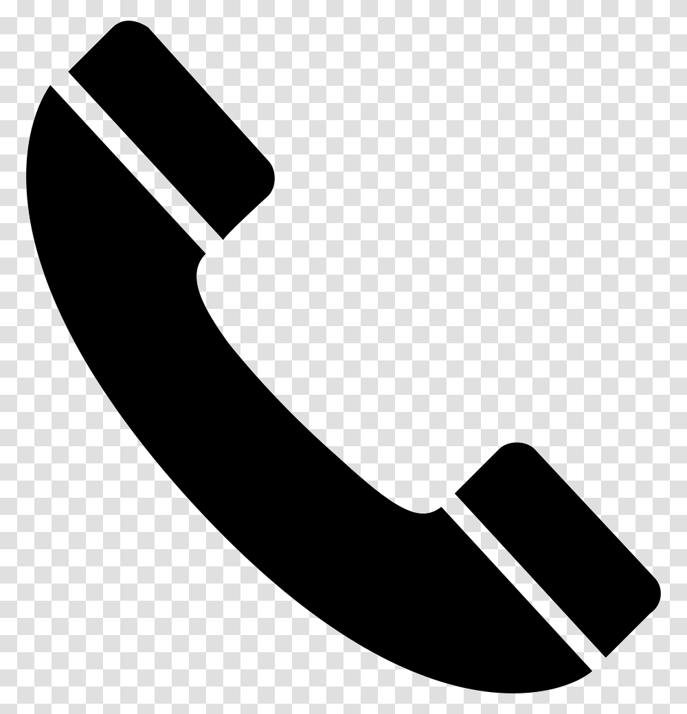 Phone Icon White Tel Icon, Hammer, Tool, Stencil, Hook Transparent Png