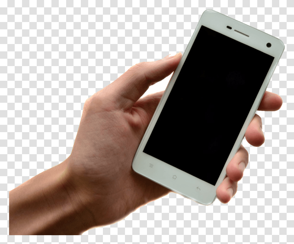 Phone In Hand Images Free Download Hand Holding Phone Background, Mobile Phone, Electronics, Cell Phone, Person Transparent Png